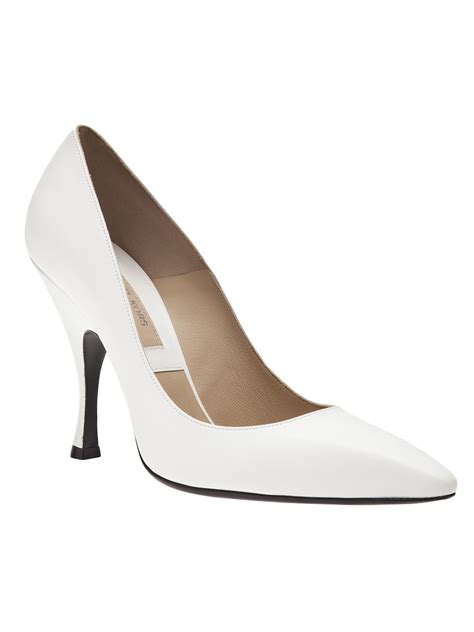 michael kors white pumps|Michael Kors high heels pumps.